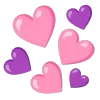 💜 Эмодзи «🤠 Pink - розовые эмодзи» для Telegram
