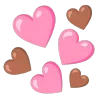 🤎 Эмодзи «🤠 Pink - розовые эмодзи» для Telegram