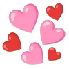 ❤️ Эмодзи «🤠 Pink - розовые эмодзи» для Telegram