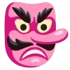 👺 Эмодзи «🤠 Pink - розовые эмодзи» для Telegram