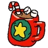 ☕️ Эмодзи «🎁 Emojimas - новогодние эмоджи» для Telegram