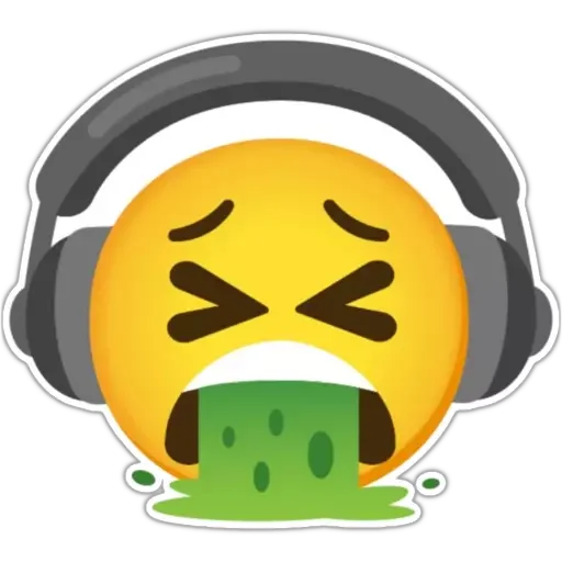 🤮 Стикер «EmojiMix» для Telegram