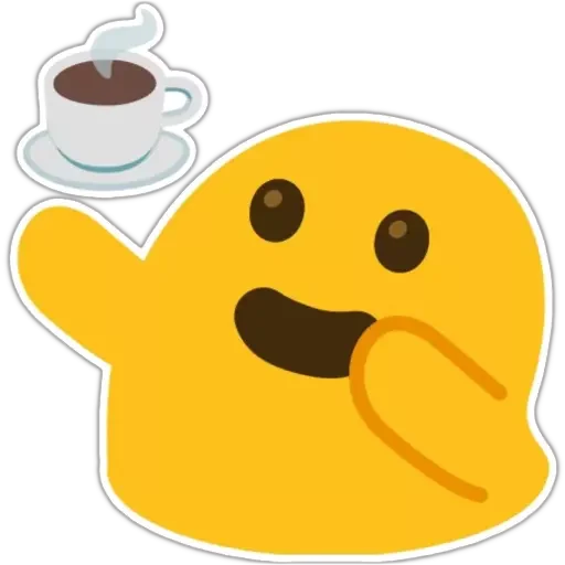 ☕ Стикер «EmojiMix» для Telegram