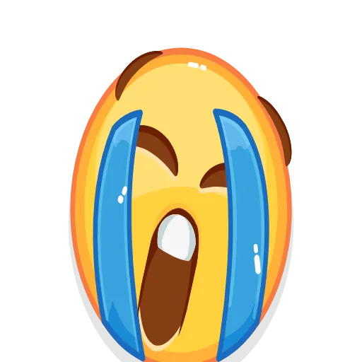 😭 Эмодзи «Эмодзи под тяжёлыми наркотиками» для Telegram
