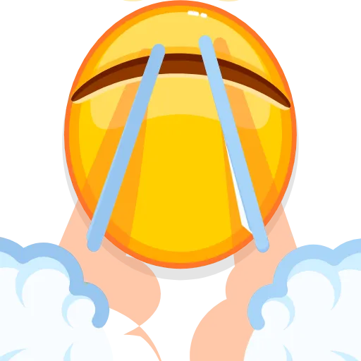 😤 Эмодзи «Эмодзи под тяжёлыми наркотиками» для Telegram