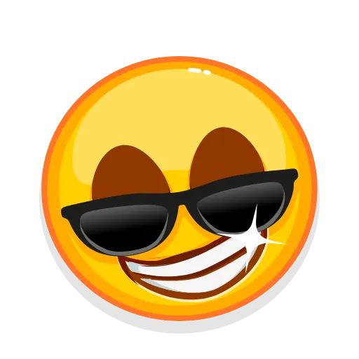 😎 Эмодзи «Эмодзи под тяжёлыми наркотиками» для Telegram