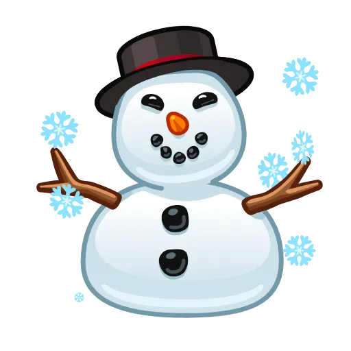 ☃️ Стикер «EmojiShortAnimations» для Telegram