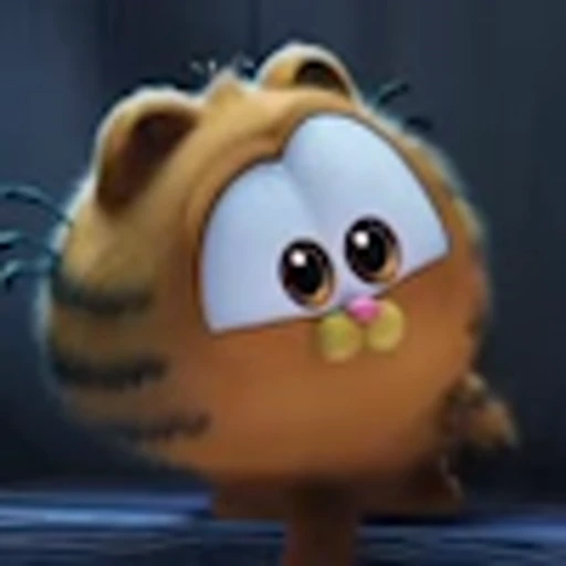 😦 Эмодзи «cute Garfield» для Telegram