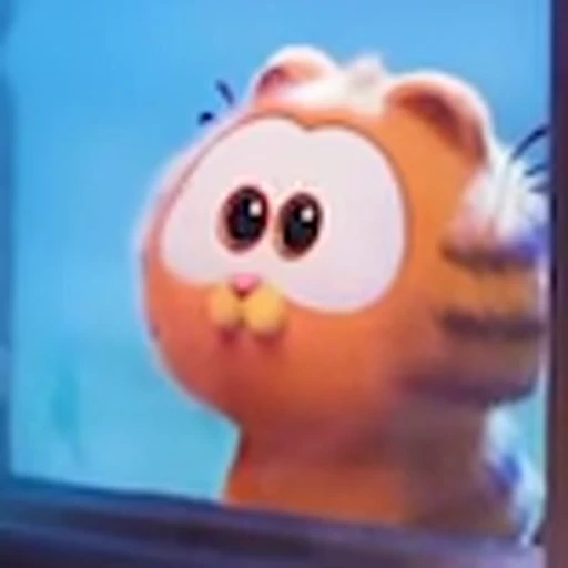 😶 Эмодзи «cute Garfield» для Telegram