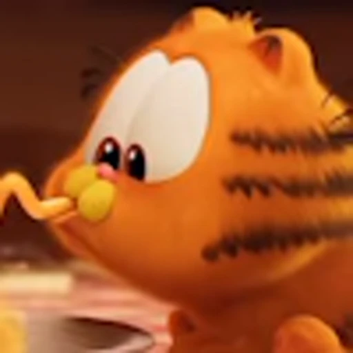 😋 Эмодзи «cute Garfield» для Telegram