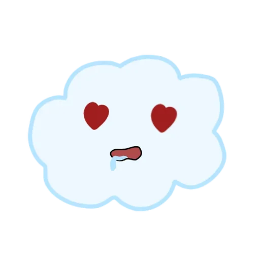 🤨 Стикер «Emotional Cloud» для Telegram