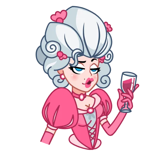 ⭐ Стикер «Шальная императрица» для Telegram
