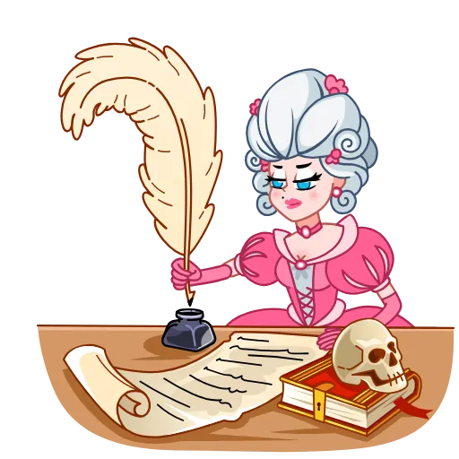 ⭐ Стикер «Шальная императрица» для Telegram