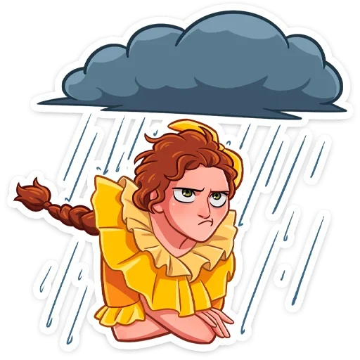 ☔ Стикер «Майский дайджест стикеров вк.» для Telegram