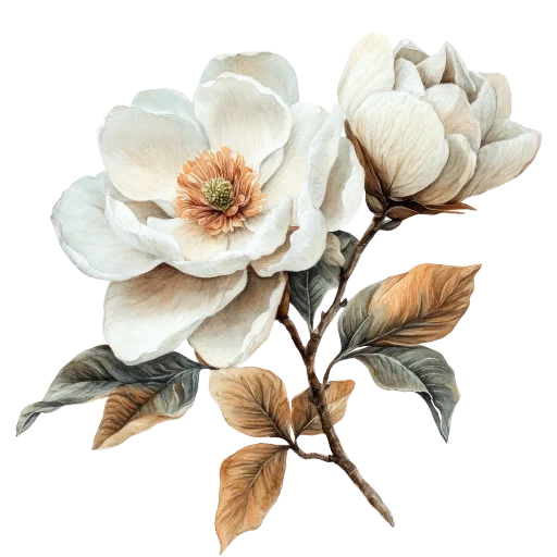 🐚 Стикер «Enchanted garden» для Telegram