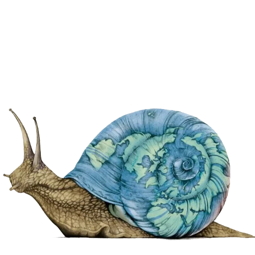 🐌 Стикер «Enchanted garden» для Telegram