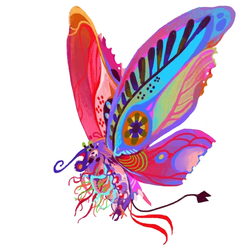 🐦‍🔥 Стикер «Enchanted garden» для Telegram