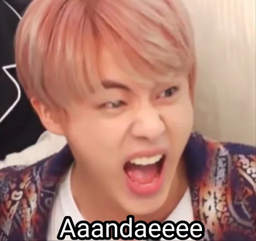 😫 Стикер «BTS [ Let&;s Speak English ]» для Telegram