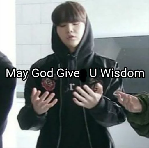 🙏 Стикер «BTS [ Let&;s Speak English ]» для Telegram