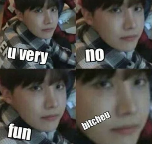 😐 Стикер «BTS [ Let&;s Speak English ]» для Telegram