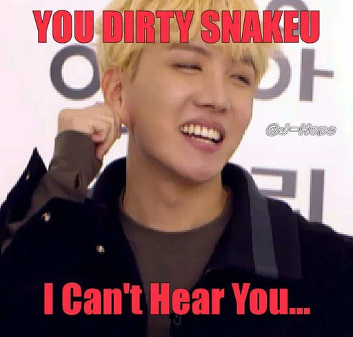 👂 Стикер «BTS [ Let&;s Speak English ]» для Telegram