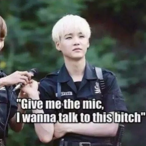 🎤 Стикер «BTS [ Let&;s Speak English ]» для Telegram