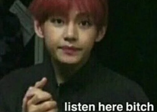 😐 Стикер «BTS [ Let&;s Speak English ]» для Telegram
