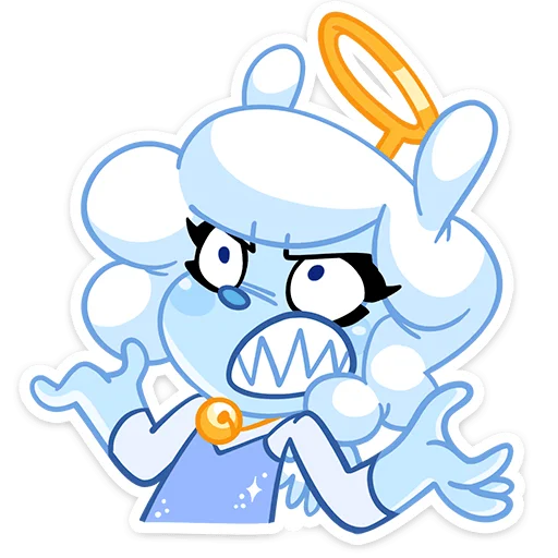 🧊 Стикер «Энджи» для Telegram