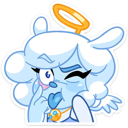 😛 Стикер «Энджи» для Telegram