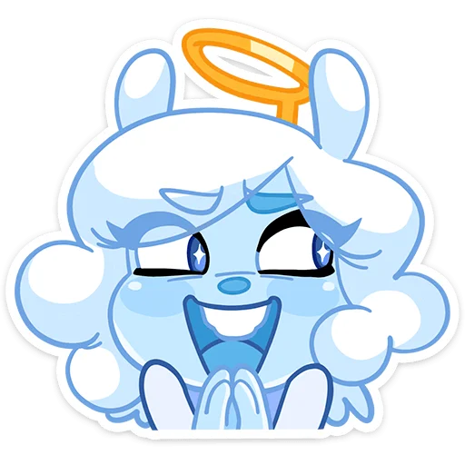 🧊 Стикер «Энджи» для Telegram