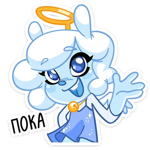 🧊 Стикер «Энджи» для Telegram