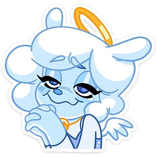 ☺️ Стикер «Энджи» для Telegram