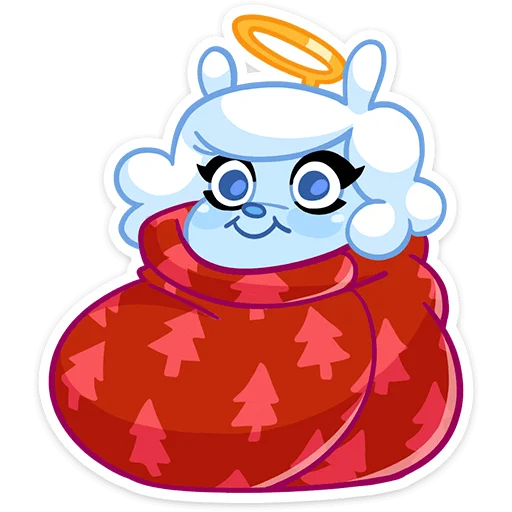 🧊 Стикер «Энджи» для Telegram
