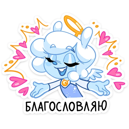 🙌 Стикер «Энджи» для Telegram