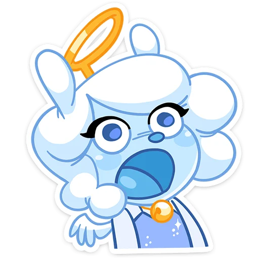 🧊 Стикер «Энджи» для Telegram