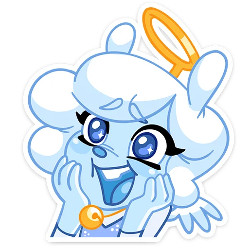 🤩 Стикер «Энджи» для Telegram