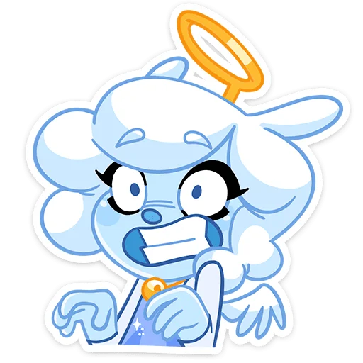🧊 Стикер «Энджи» для Telegram