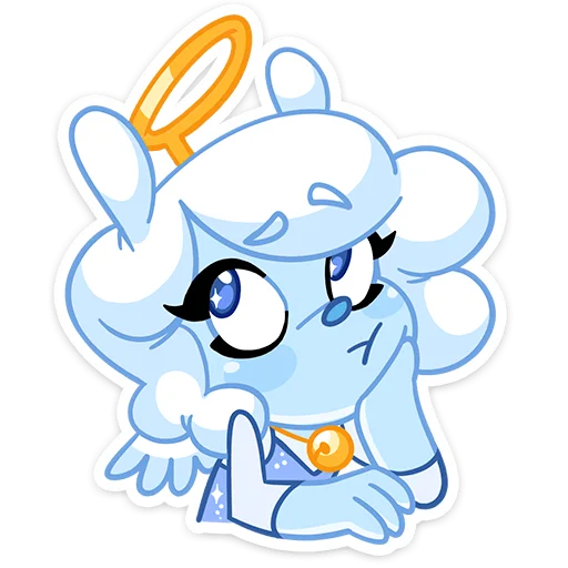 🧊 Стикер «Энджи» для Telegram