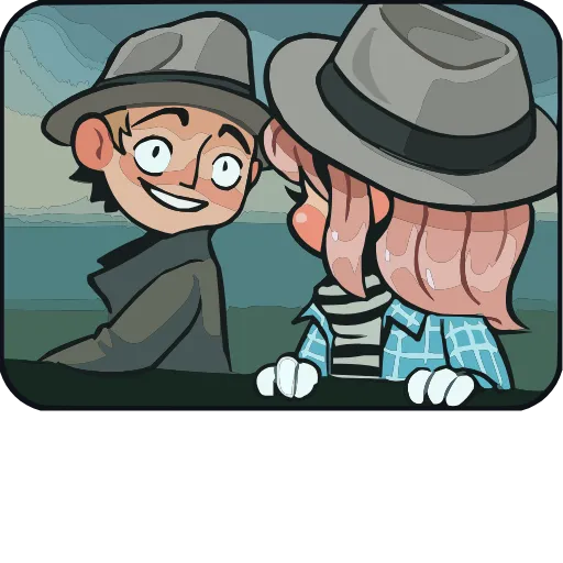 🤩 Эмодзи «Детектив Энни» для Telegram