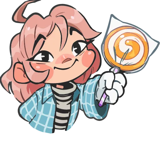 🤩 Эмодзи «Детектив Энни» для Telegram