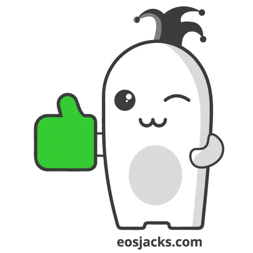 👍 Стикер «eosjacks» для Telegram