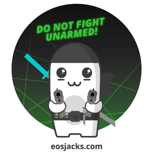 ✊️ Стикер «eosjacks» для Telegram