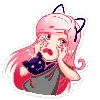 😱 Эмодзи «Erika» для Telegram