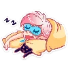 😴 Эмодзи «Erika» для Telegram