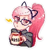 😎 Эмодзи «Erika» для Telegram