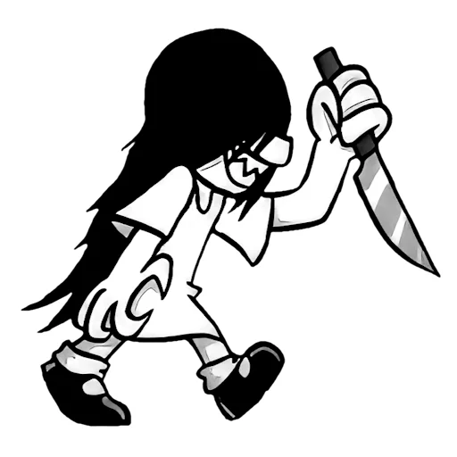 😈 Стикер «Erma Whilliams» для Telegram