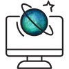 🌑 Эмодзи «Astrology» для Telegram