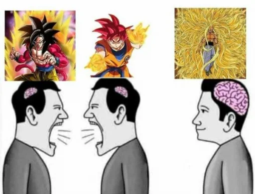 🧠 Стикер «espanole dragon ball stickers» для Telegram