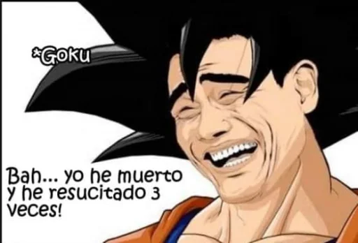 😂 Стикер «espanole dragon ball stickers» для Telegram