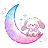 🐰 Эмодзи «*ੈ✩‧₊˚ 𝑑𝑟𝑒𝑎𝑚𝑦 ✧˚ ₊» для Telegram